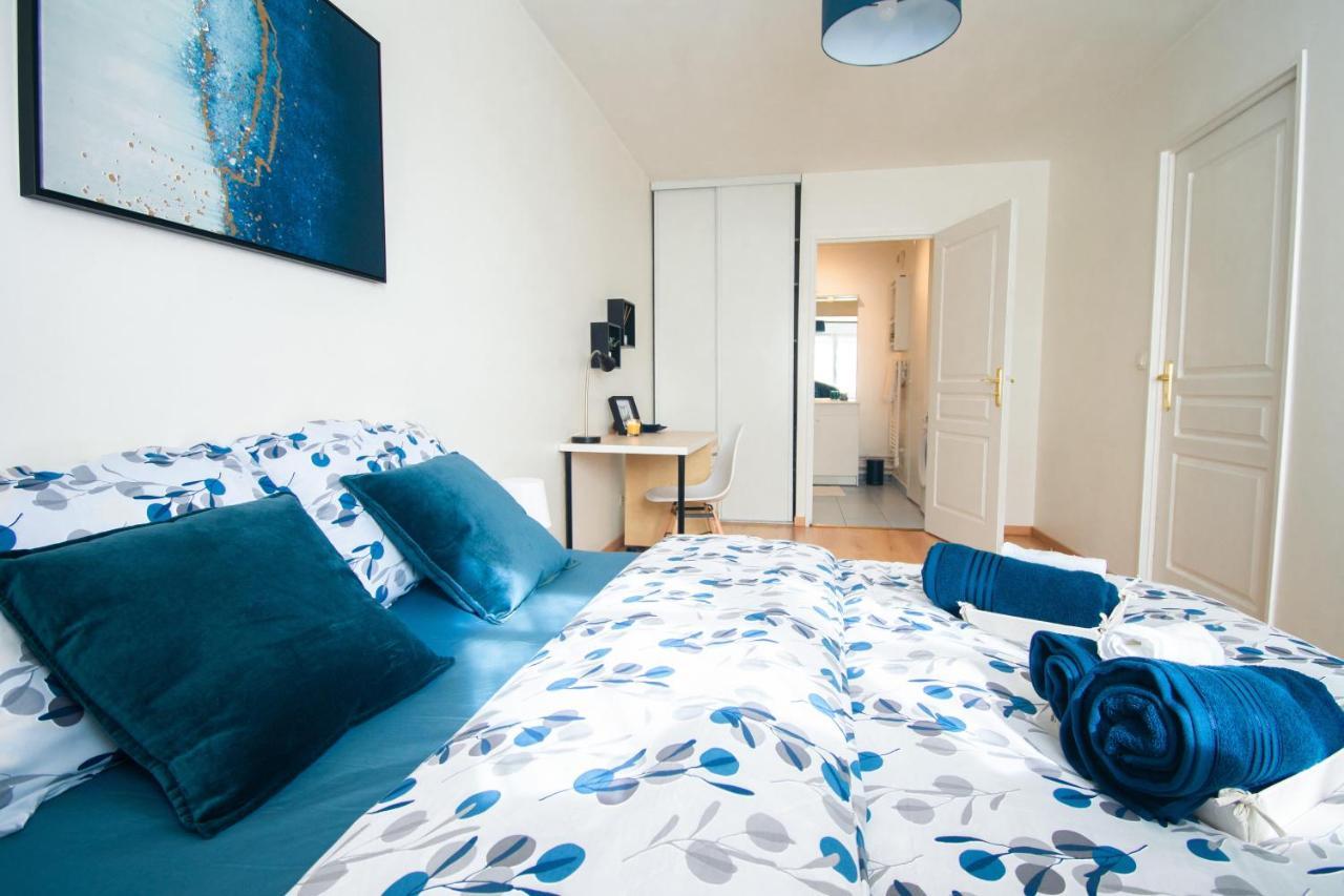 Le Retro Chic - T2 Haut Standing Au Coeur De Corbeil - 48 M2 Leilighet Eksteriør bilde