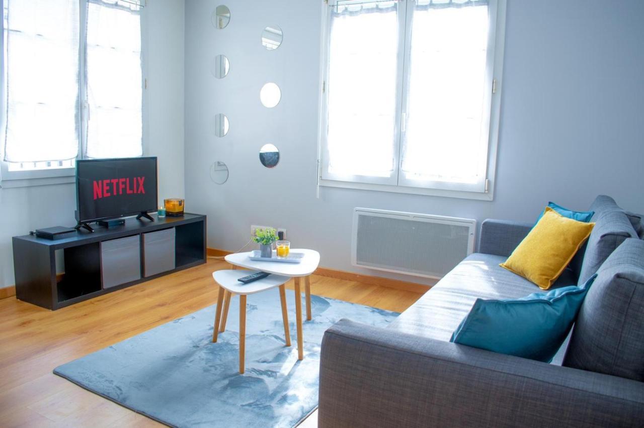 Le Retro Chic - T2 Haut Standing Au Coeur De Corbeil - 48 M2 Leilighet Eksteriør bilde